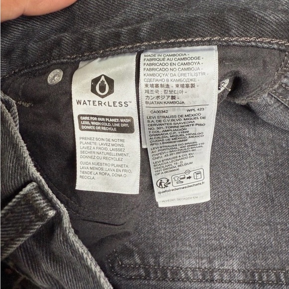 Women’s Black Levi's Middy Bootcut Anke Jeans - Picture 9 of 10